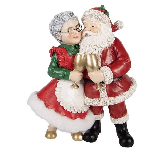 Couple Santa festif