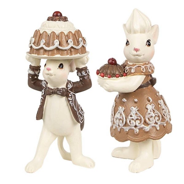 Couple de souris gourmandes