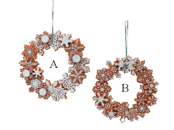 Couronne à suspendre pain d'épices