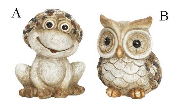 Décoration grenouille ou hibou