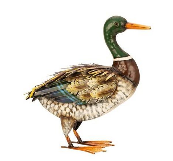 Canard en métal