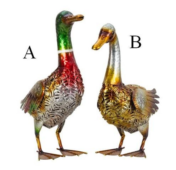 Canard ou cane en métal