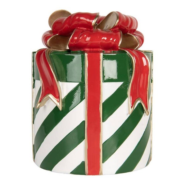 Décoration cadeau rouge et vert