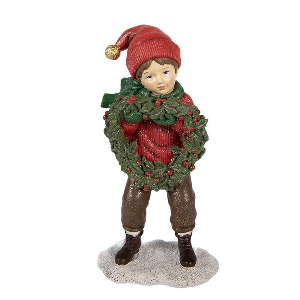 Enfant couronne de Noël