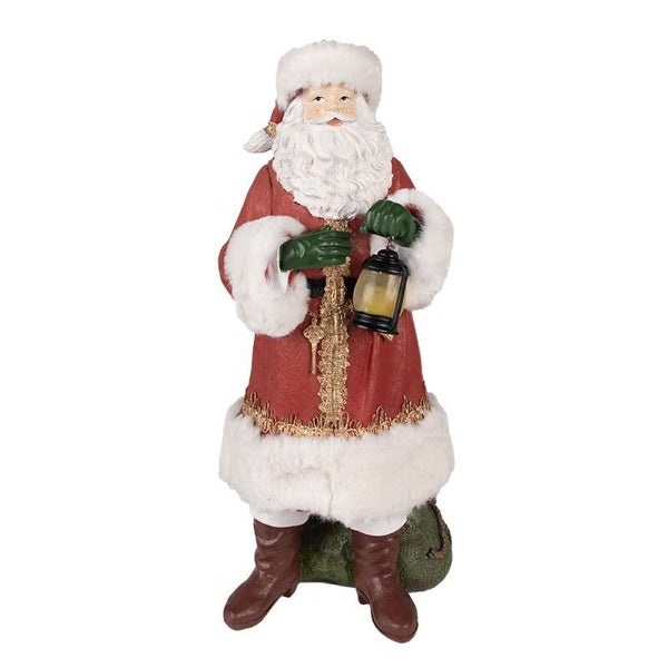 Grand Père-Noël lanterne Led