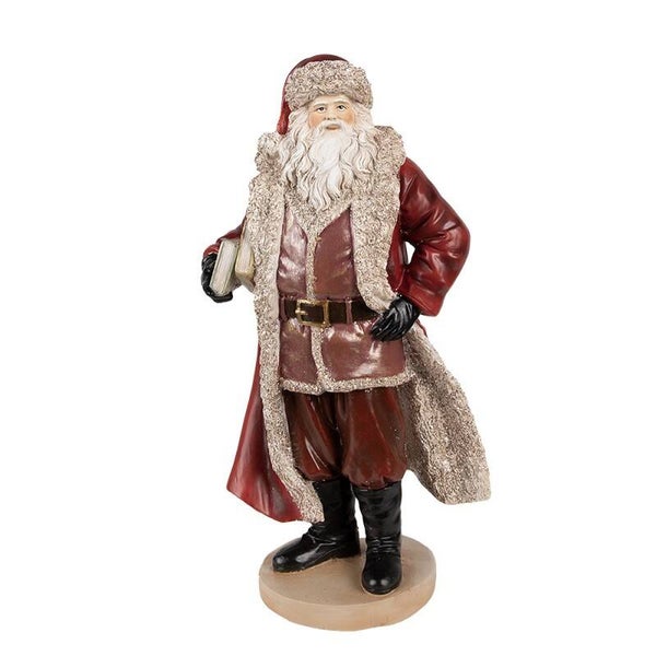 Grand Père-Noël avec livres
