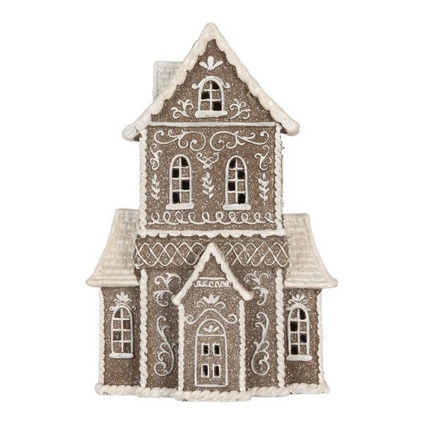 Grande maison pain d'épices foncé