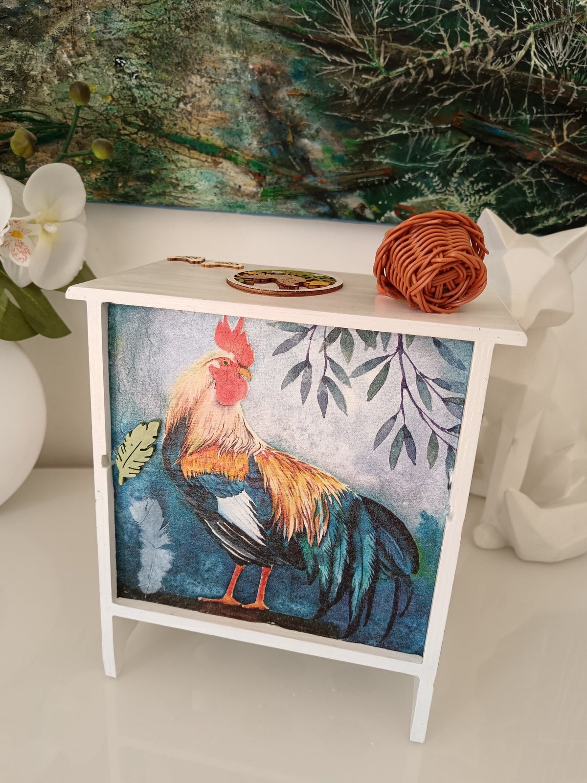 Armoire à oeufs "Coq Français" | L'Atelier des Fées Aniane