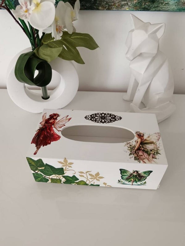 Boîte à mouchoirs "Fées enchantées"