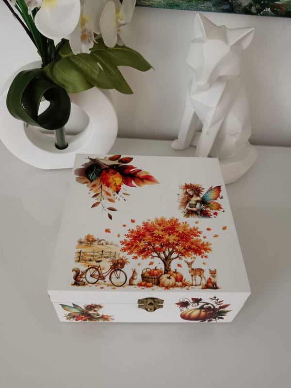 Boîte 6 compartiments "Automne féerique"