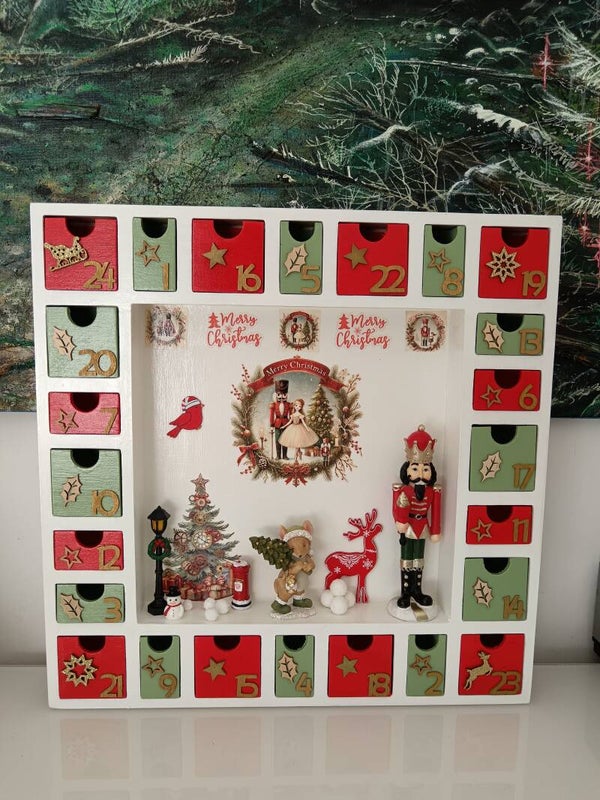 Calendrier de l'avent "casse-noisette"