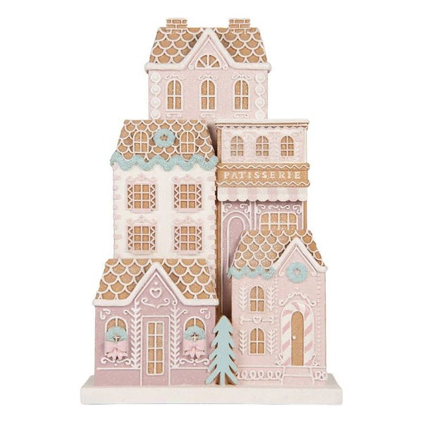 Maisons et pâtisserie biscuits