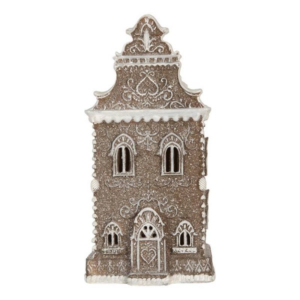 Maison pain d'épices foncé 25cm