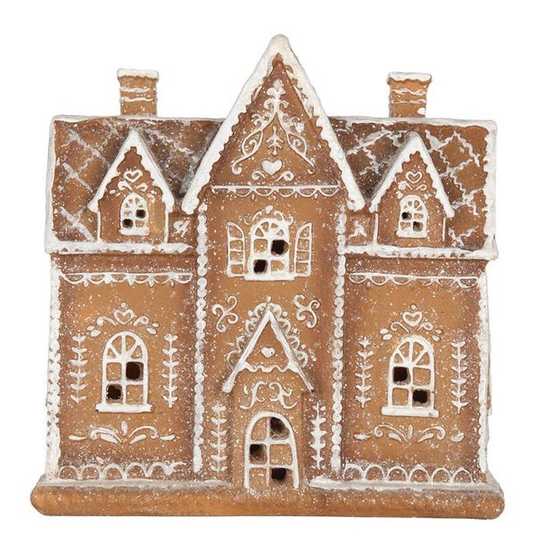 Maison rectangulaire pain d'épices clair