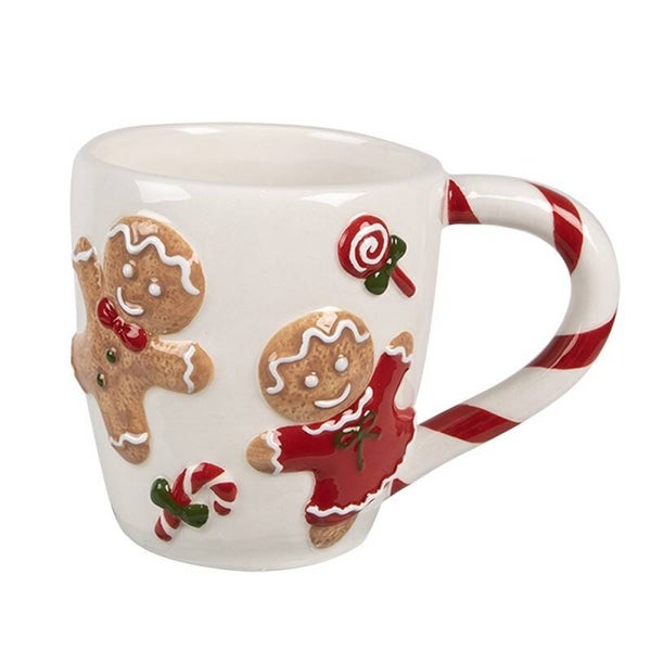 Mug blanc pain d'épices