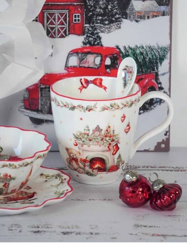 Mug en porcelaine "Christmas"