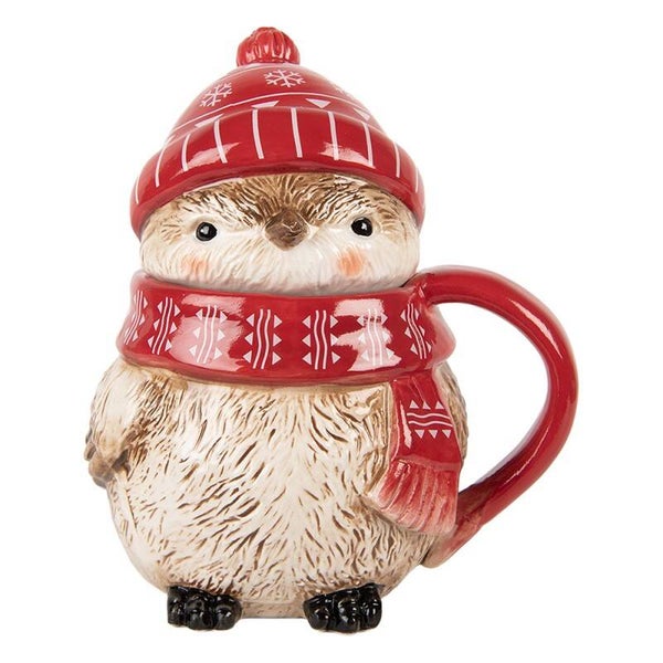 Mug oiseau avec couvercle