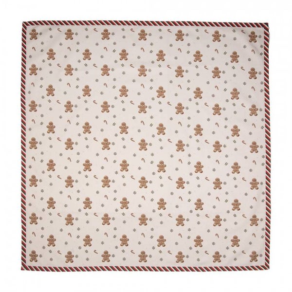 Nappe "bonhommes pain d'épices"