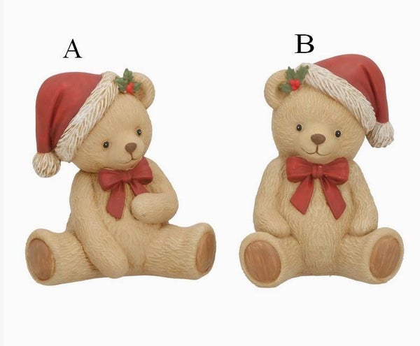 Oursons de Noël assis