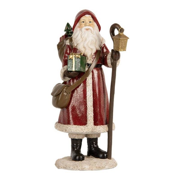 Père-Noël ave crosse et lanterne