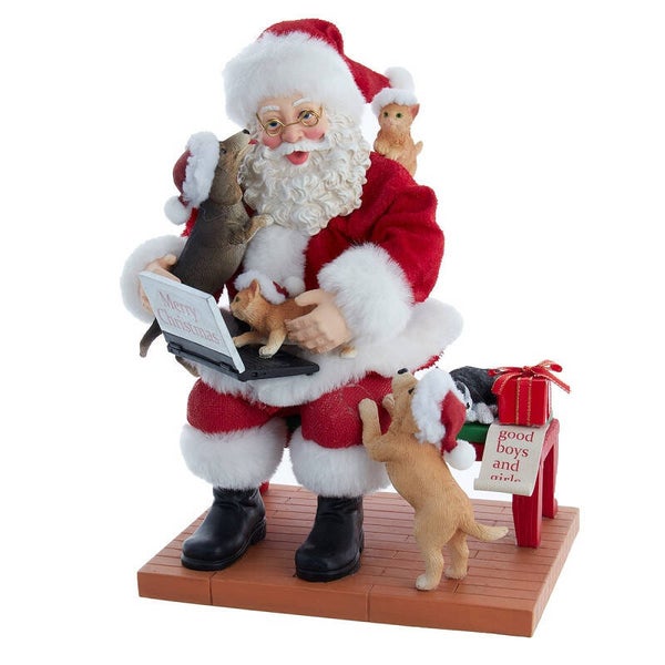 Père Noël PC et animaux
