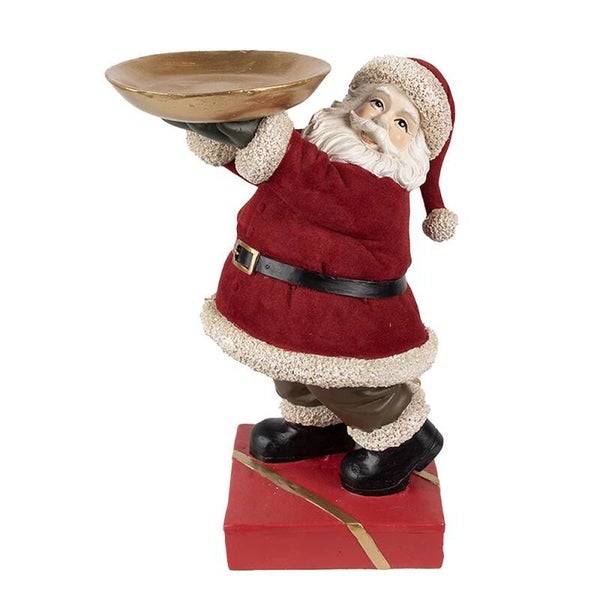 Père-Noël avec plateau