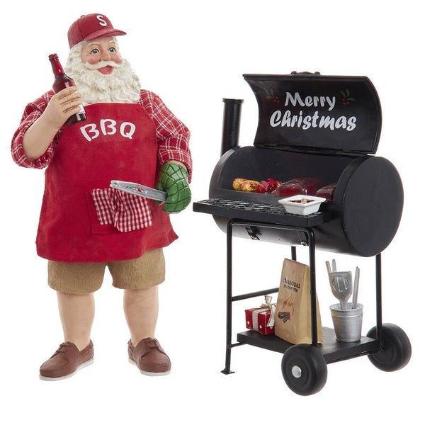 Père Noël barbecue