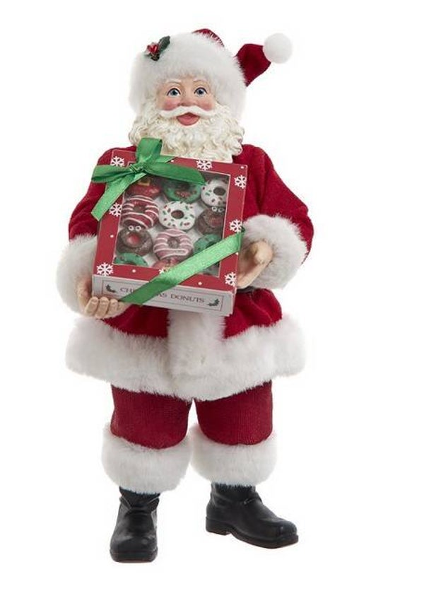 Père Noël boîte donuts