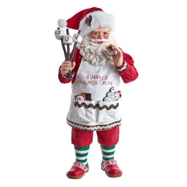 Père Noël chamallow grillé