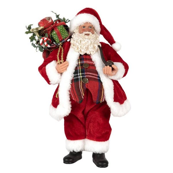 Père-Noël à la pipe