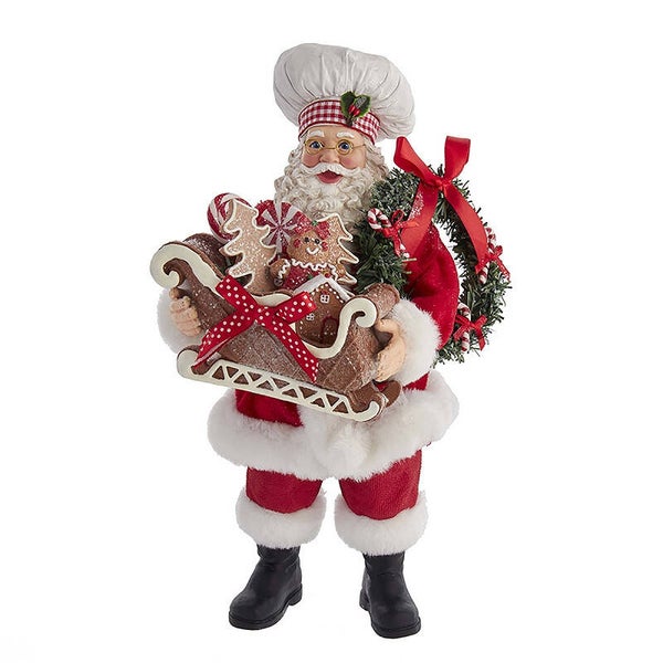 Père Noël traineau pain d'épices