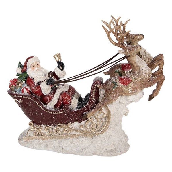 Père-Noël en traineau