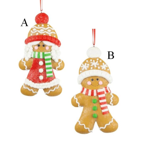 Supensions pain d'épices avec bonnet