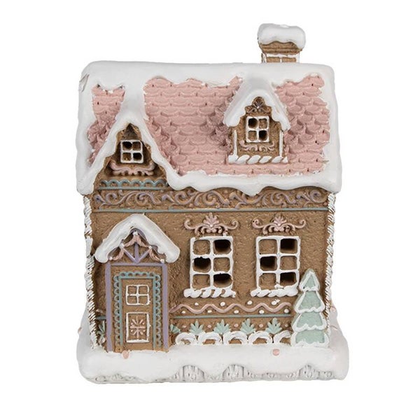 Petite maison pain d'épices pastel