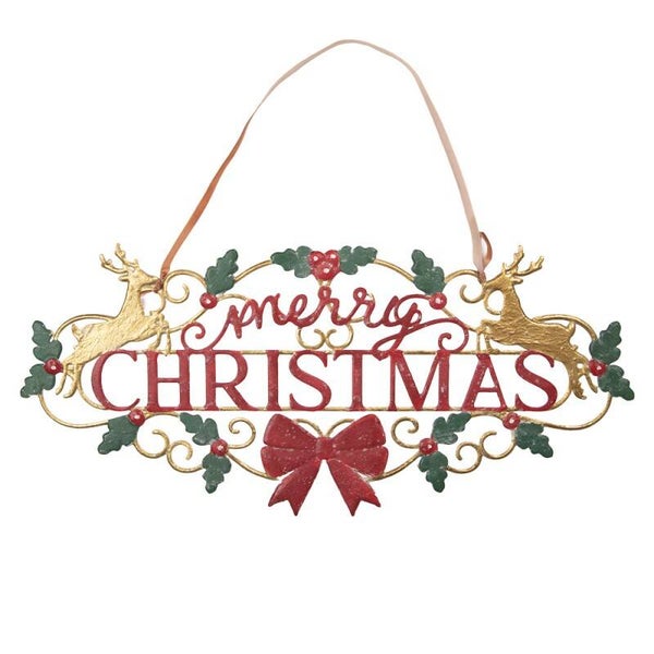Plaque Merry Christmas