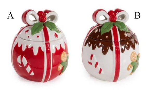Pot à biscuits "boule de noël"