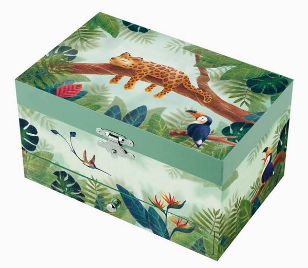 Coffret à bijoux musical "savane"