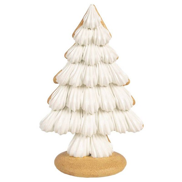 Grand sapin crème et biscuit