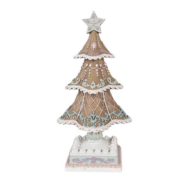 Sapin pain d'épices pastel