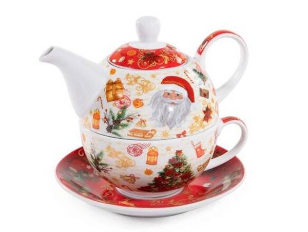 Set théière et tasse "Noël"