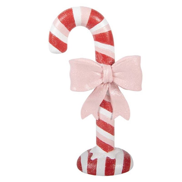 Sucre d'orge rouge et rose