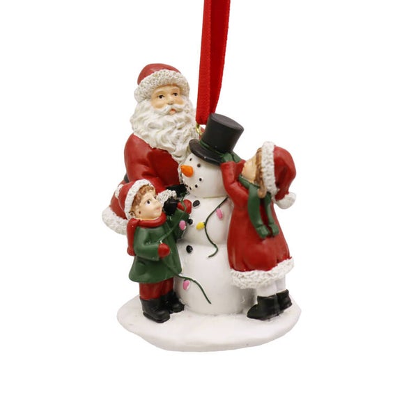 Suspension Père-Noël et enfants