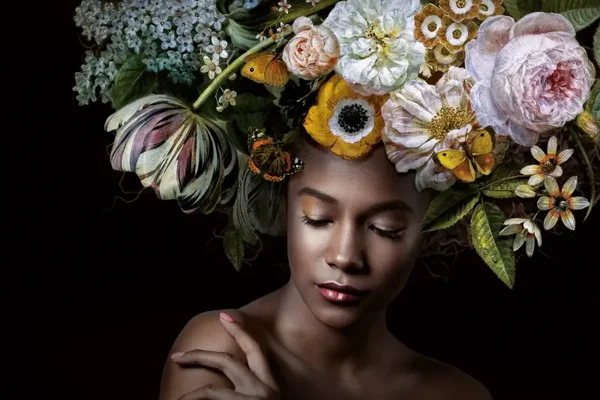 Flower Power woman (014)
