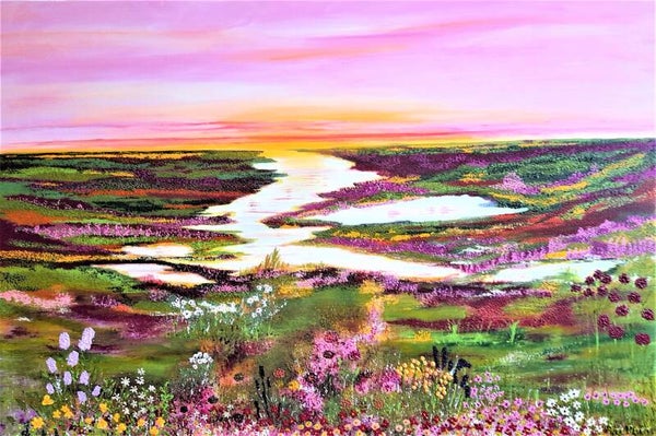 Painting the summerblues