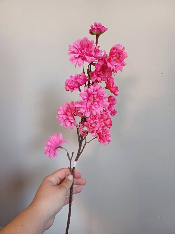 Prunus Bloesem Fuchsia 61cm