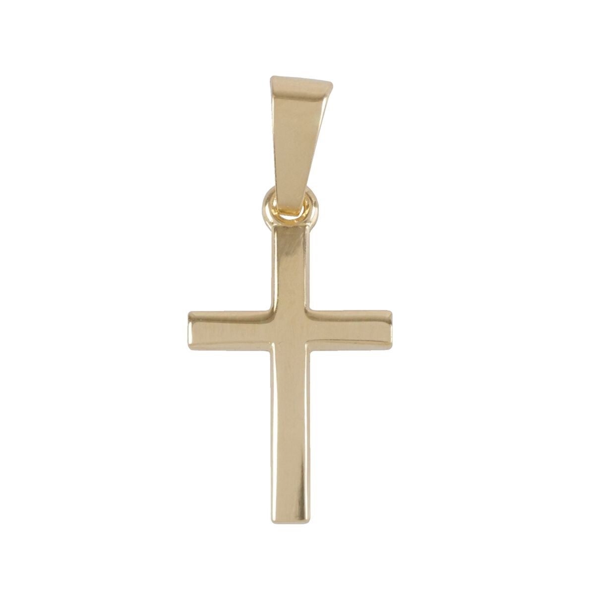 14k gouden hanger kruisje