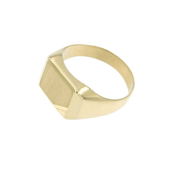 Zegelring breed bewerkt