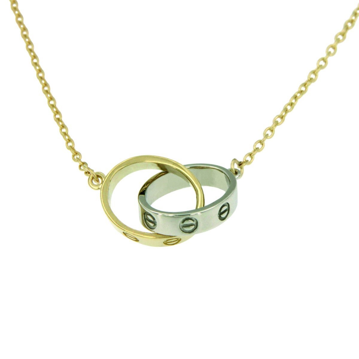 Luxe Love ring ketting 14k