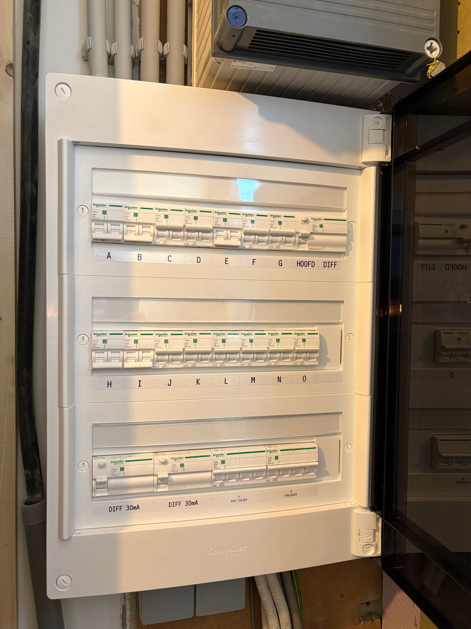 Elektrische installatie conform gemaakt volgens AREI in Bree
