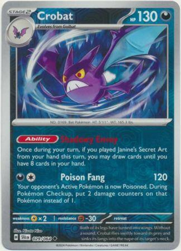 SFA 029/064 Crobat Reverse